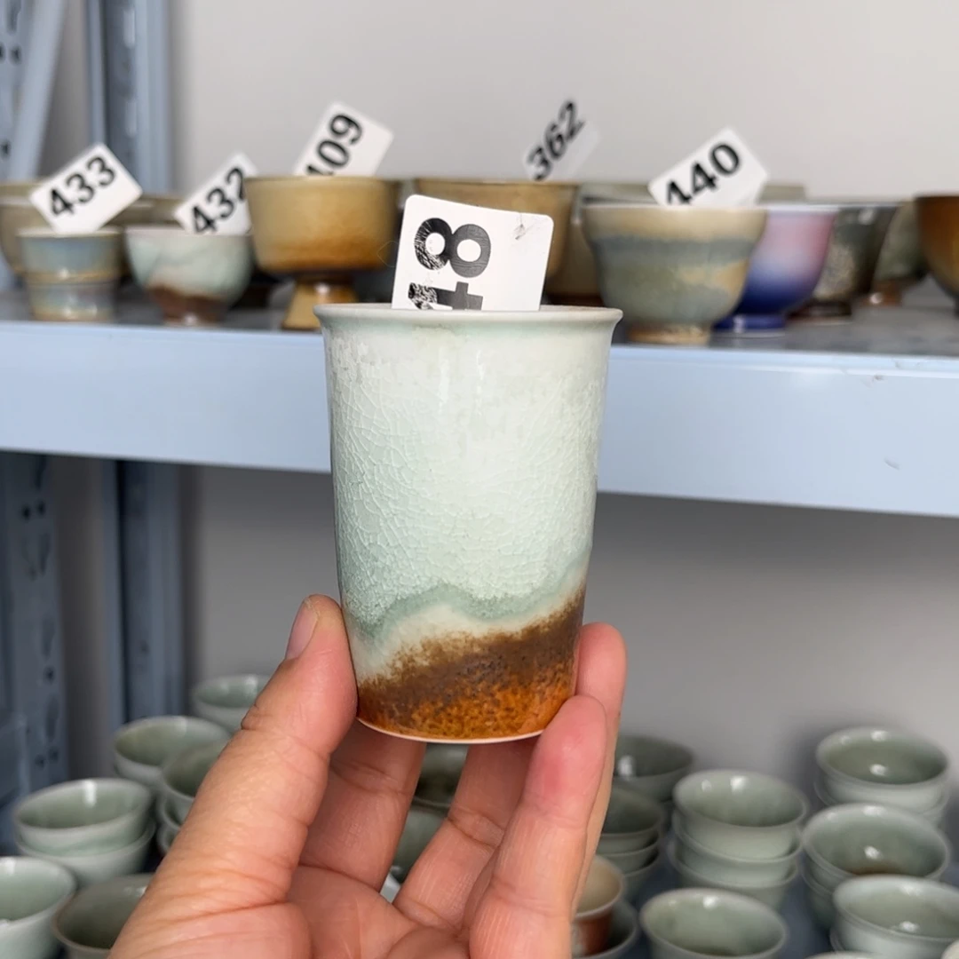 瓷杯子我们观山观水观自在