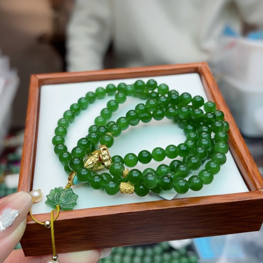 和田玉手链未镶嵌