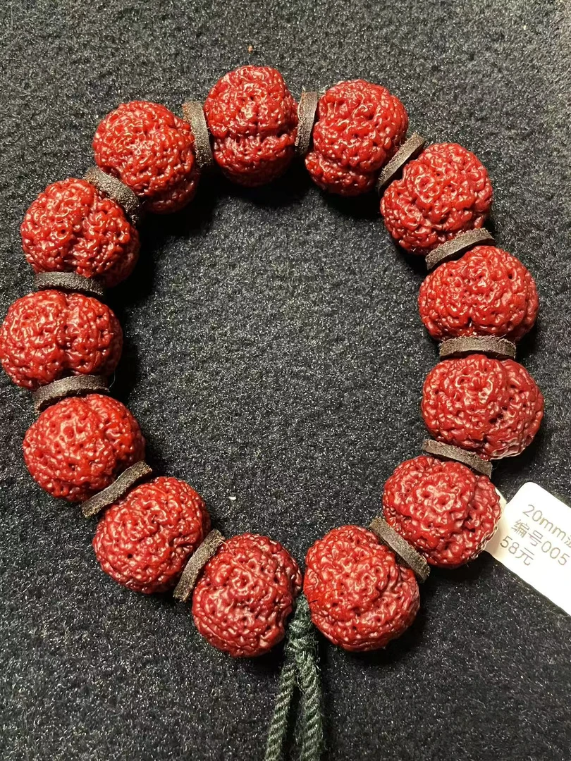 20mm菠萝蜜编号005（机刷玉化包浆）