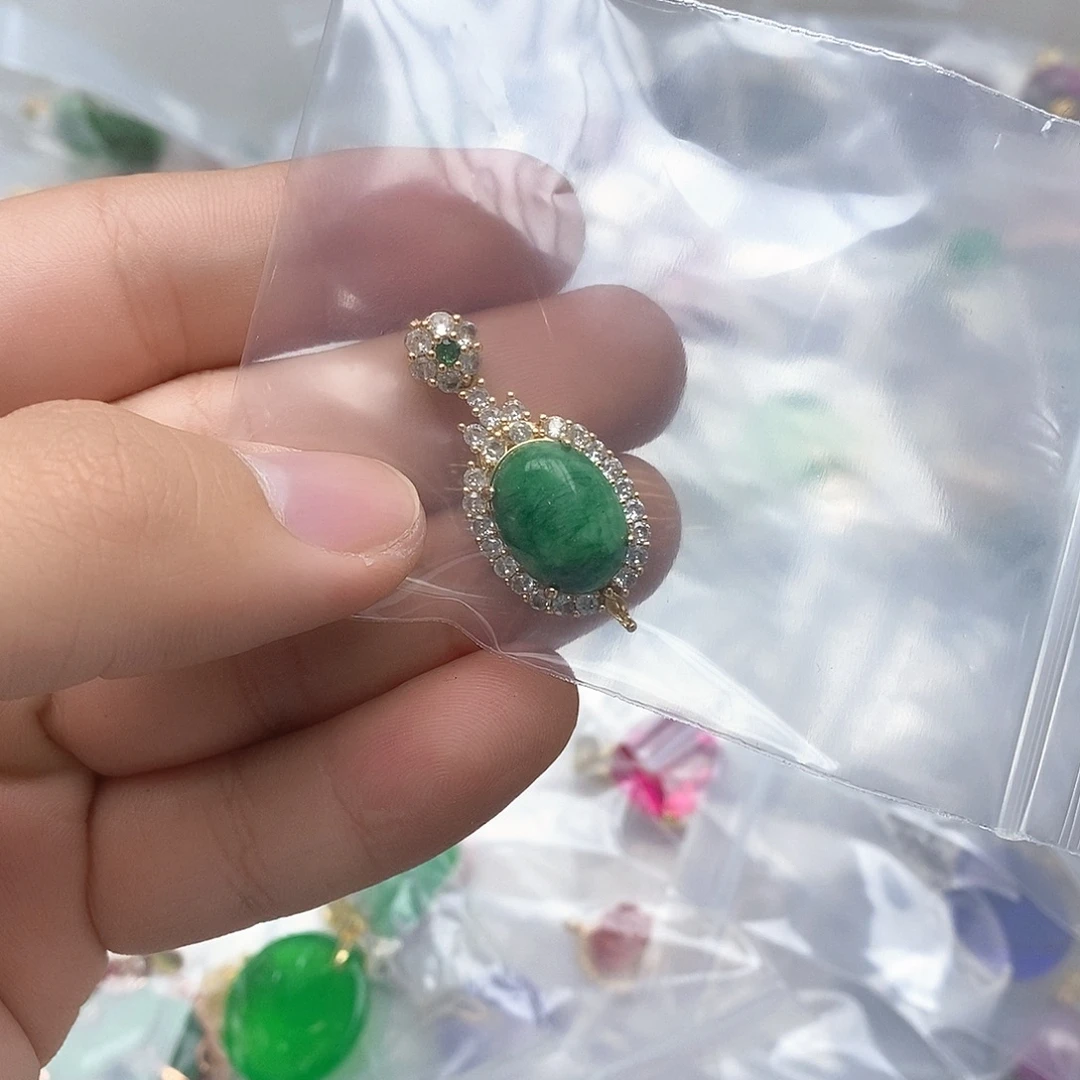 翡翠未镶嵌戒指88
