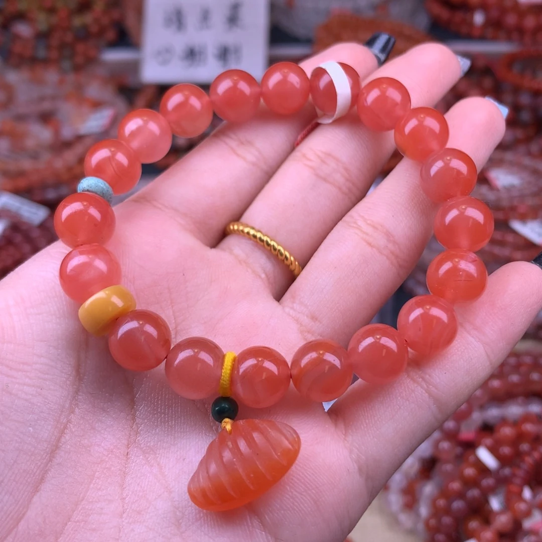 未镶嵌手链南红玛瑙23号