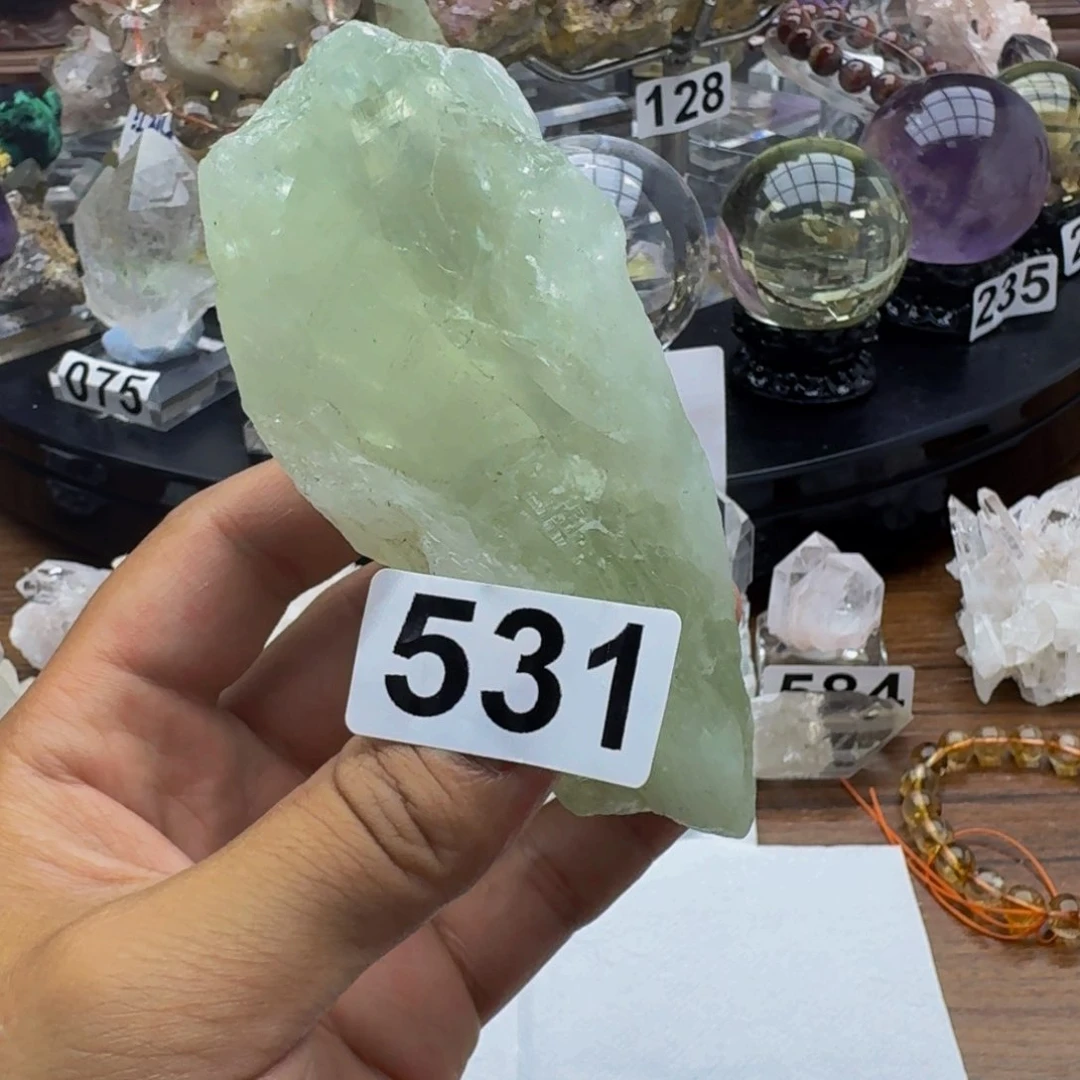 水晶珠宝半成品未镶嵌
