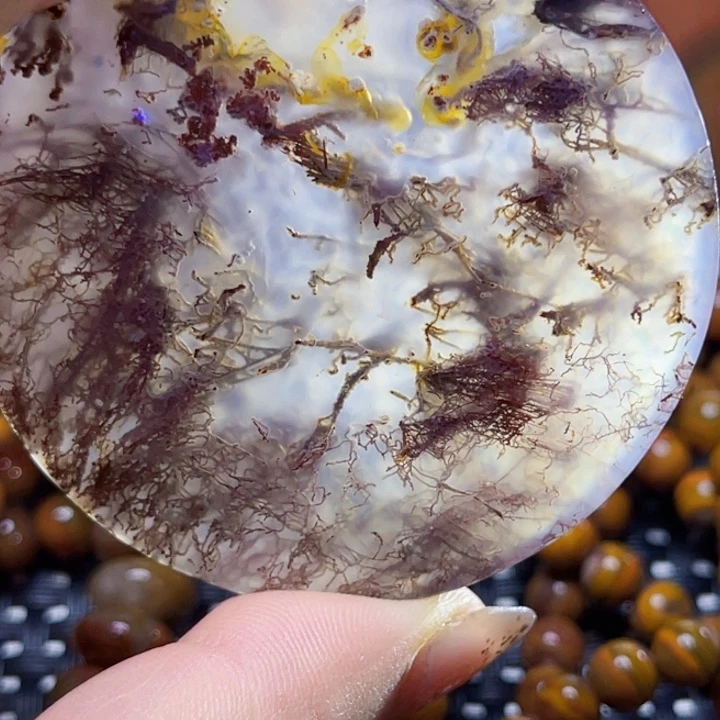 玛瑙/玉髓颈饰未镶嵌开***