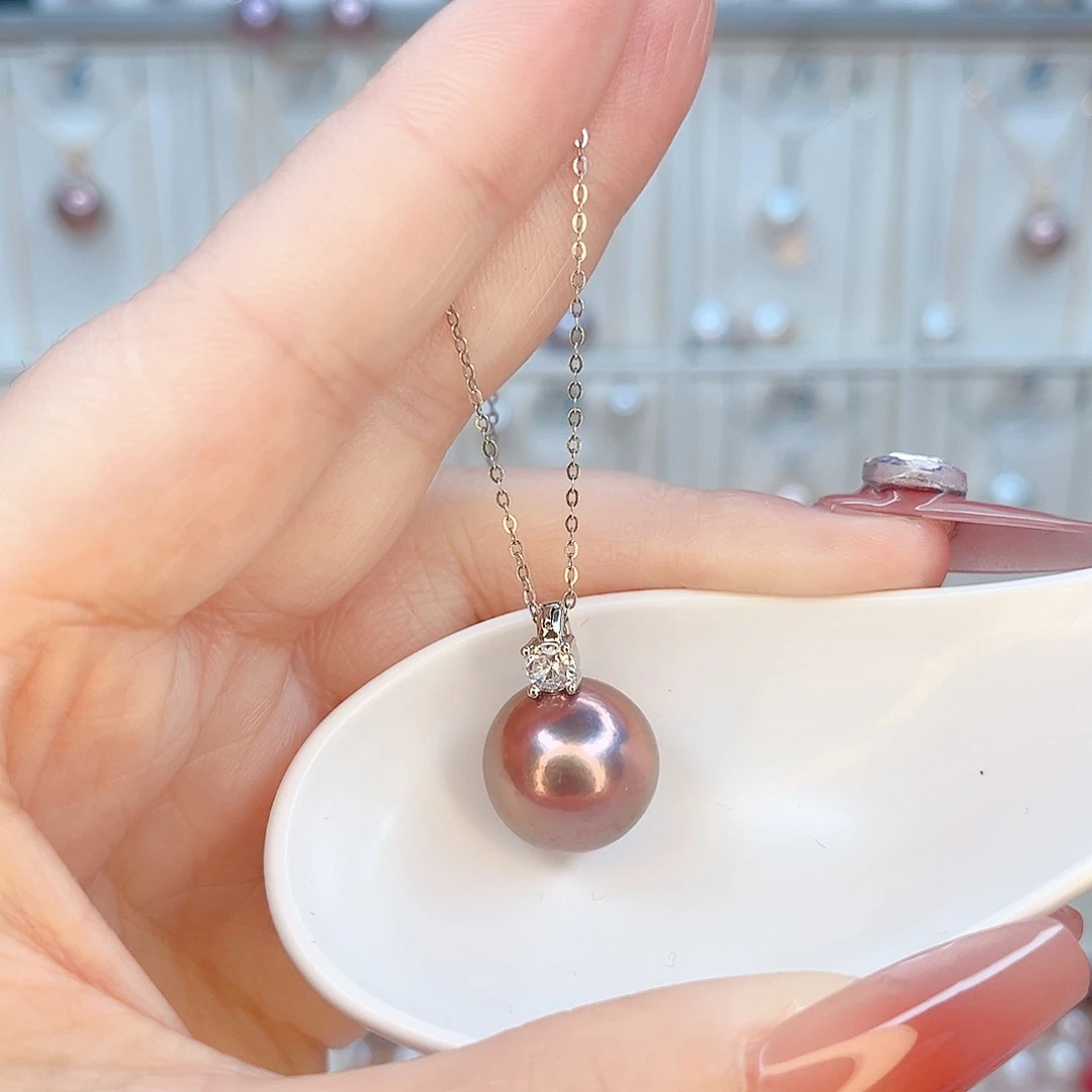 淡水珍珠合金吊坠(赠链)