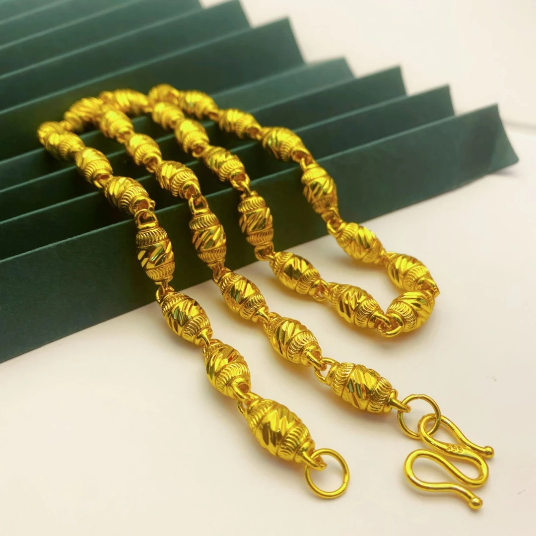 合金项链 女款饰品时尚【橄榄项链】新款气质经典百搭潮流精工款