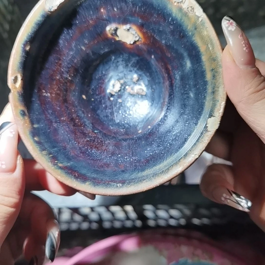 茶盏许*建盏茶杯可以喝茶