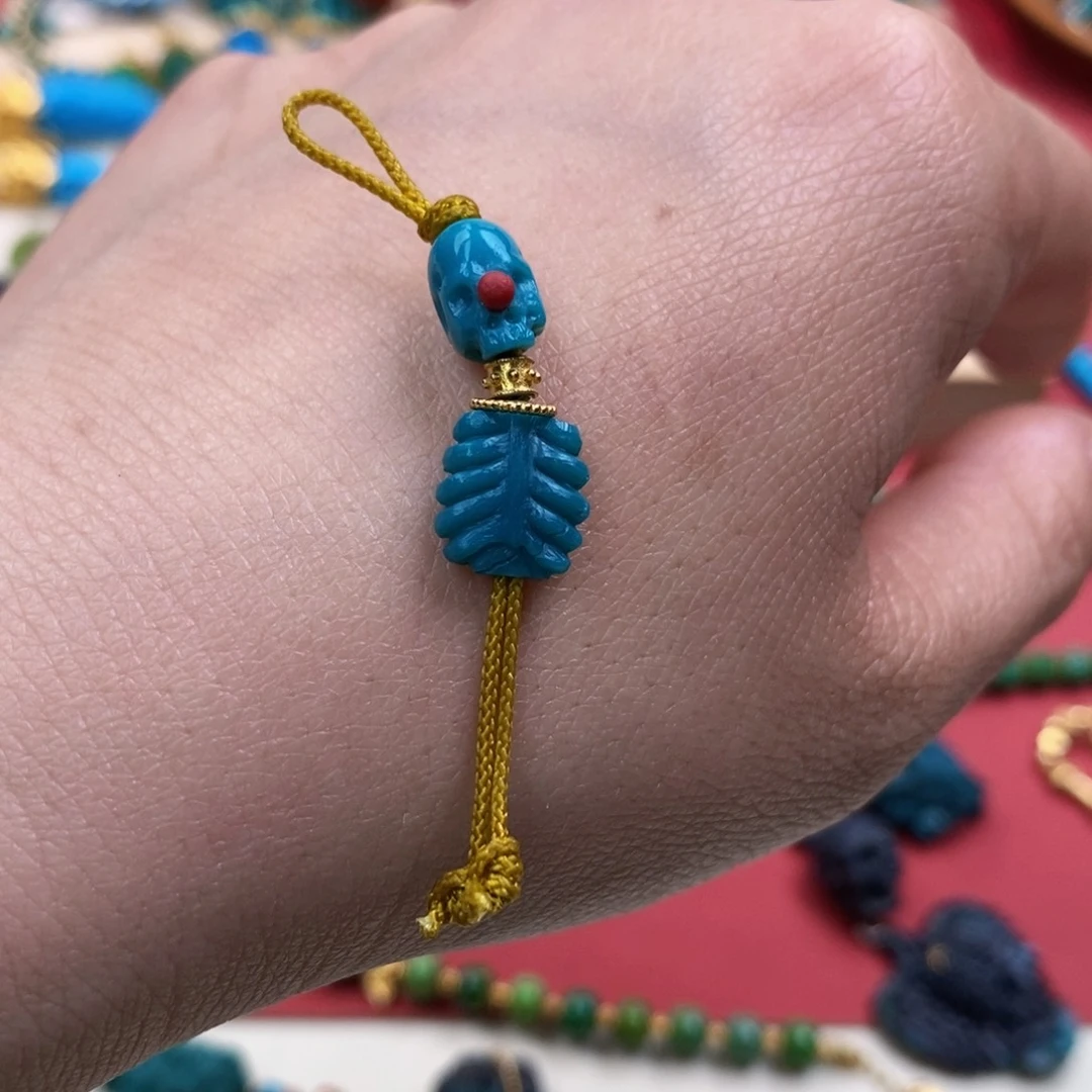 绿松石侧挂未镶嵌