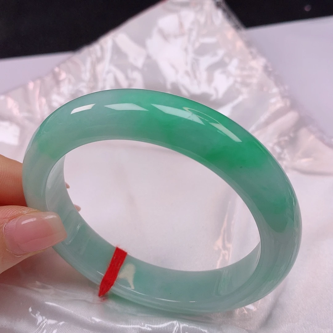 【闪购商品】未镶嵌手镯翡翠57翡翠手镯