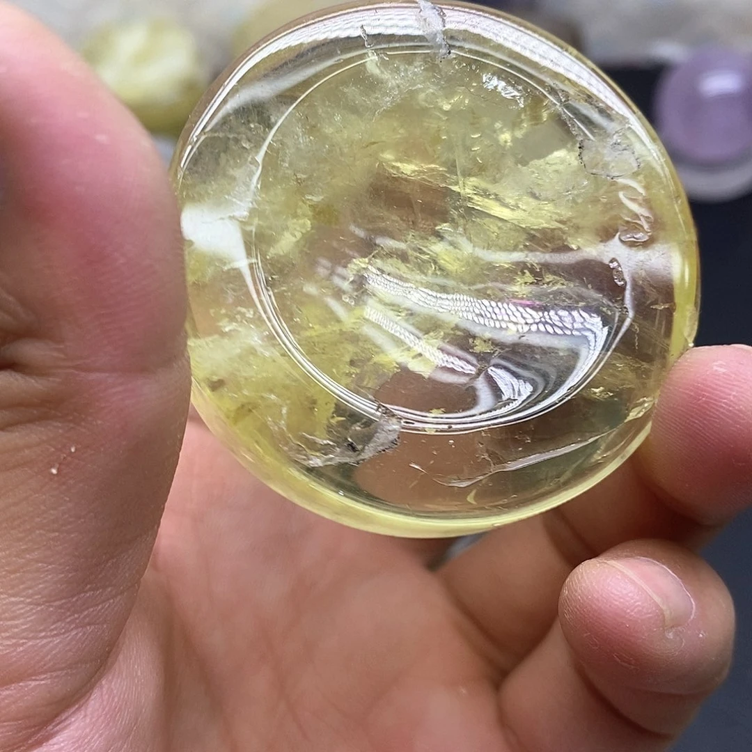 珠宝半成品水晶未镶嵌32水晶石