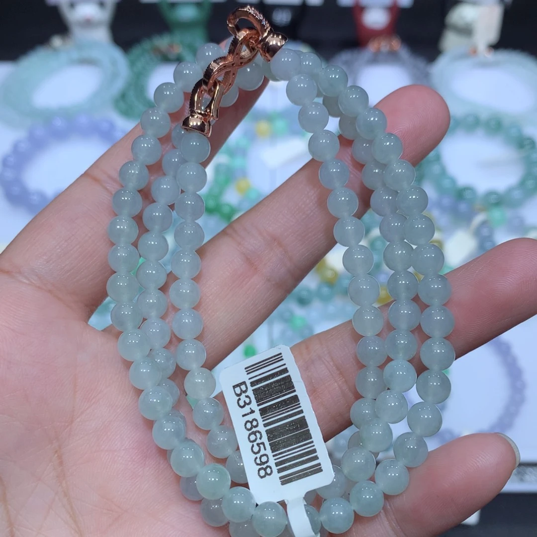 翡翠未镶嵌手串天然