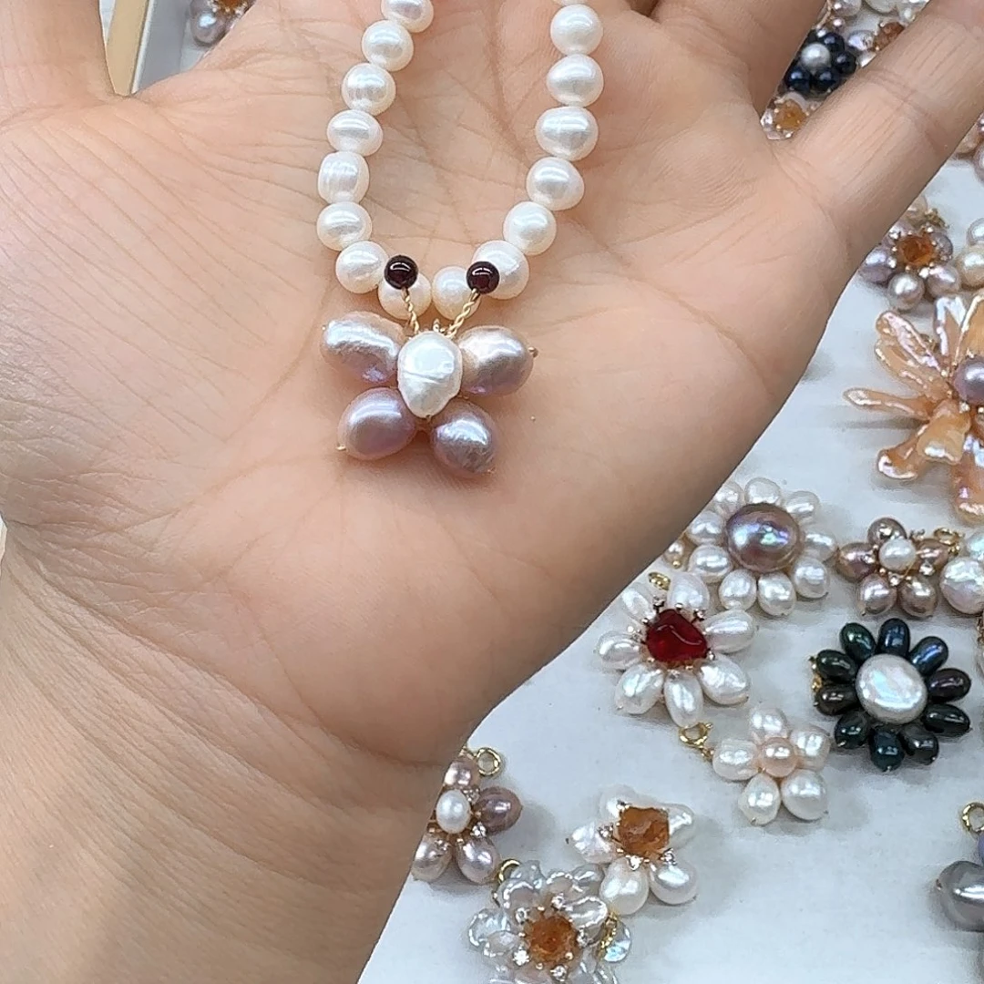 淡水珍珠未镶嵌吊坠(不含链)