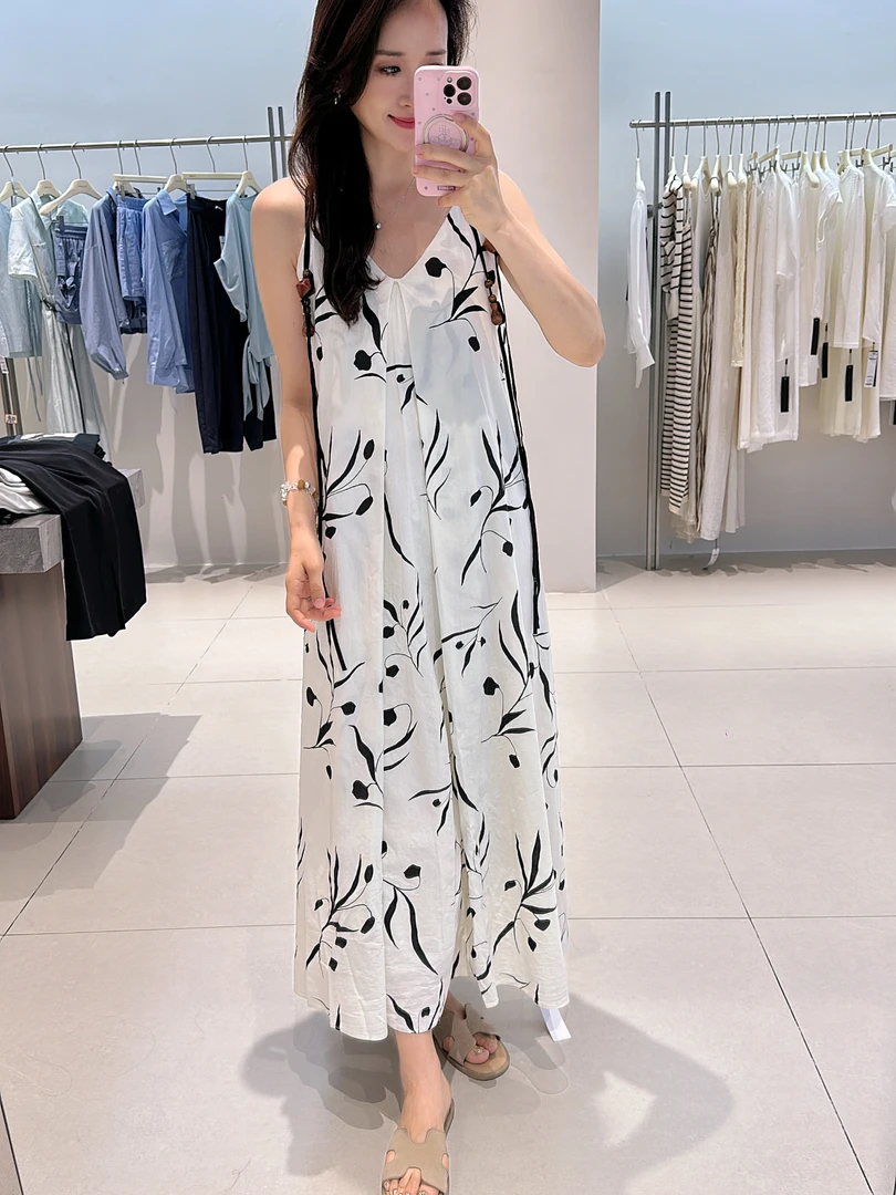 连衣裙-529040夏日度假风时尚减龄吊带裙