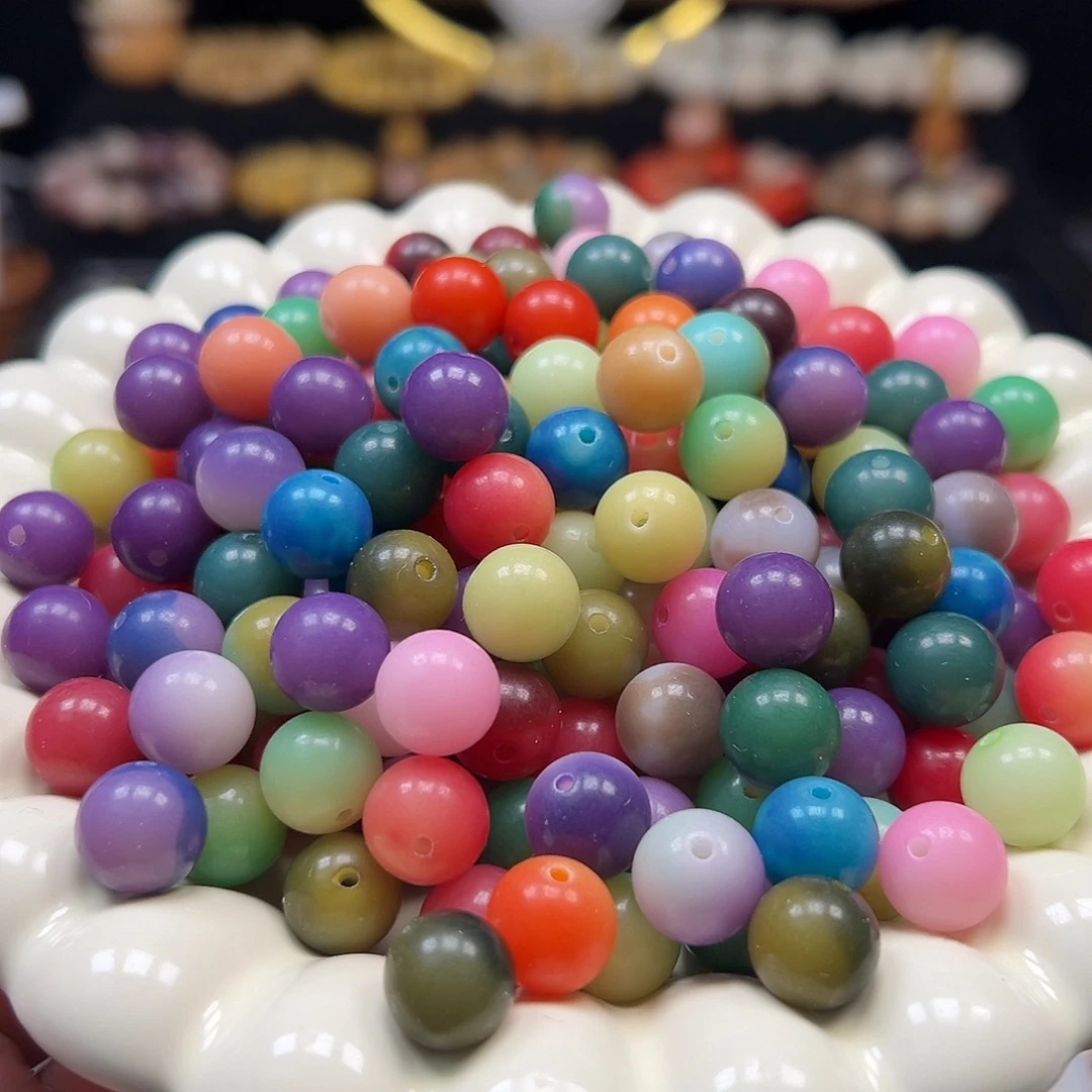 菩提根/象牙果手串卡12唐豆圆500颗