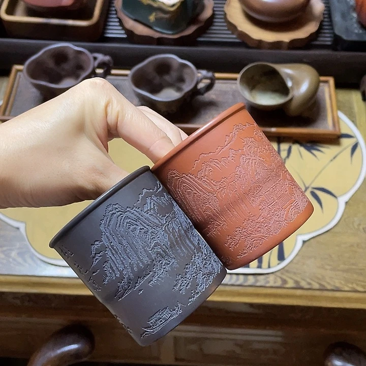 茶壶紫砂全手工打造