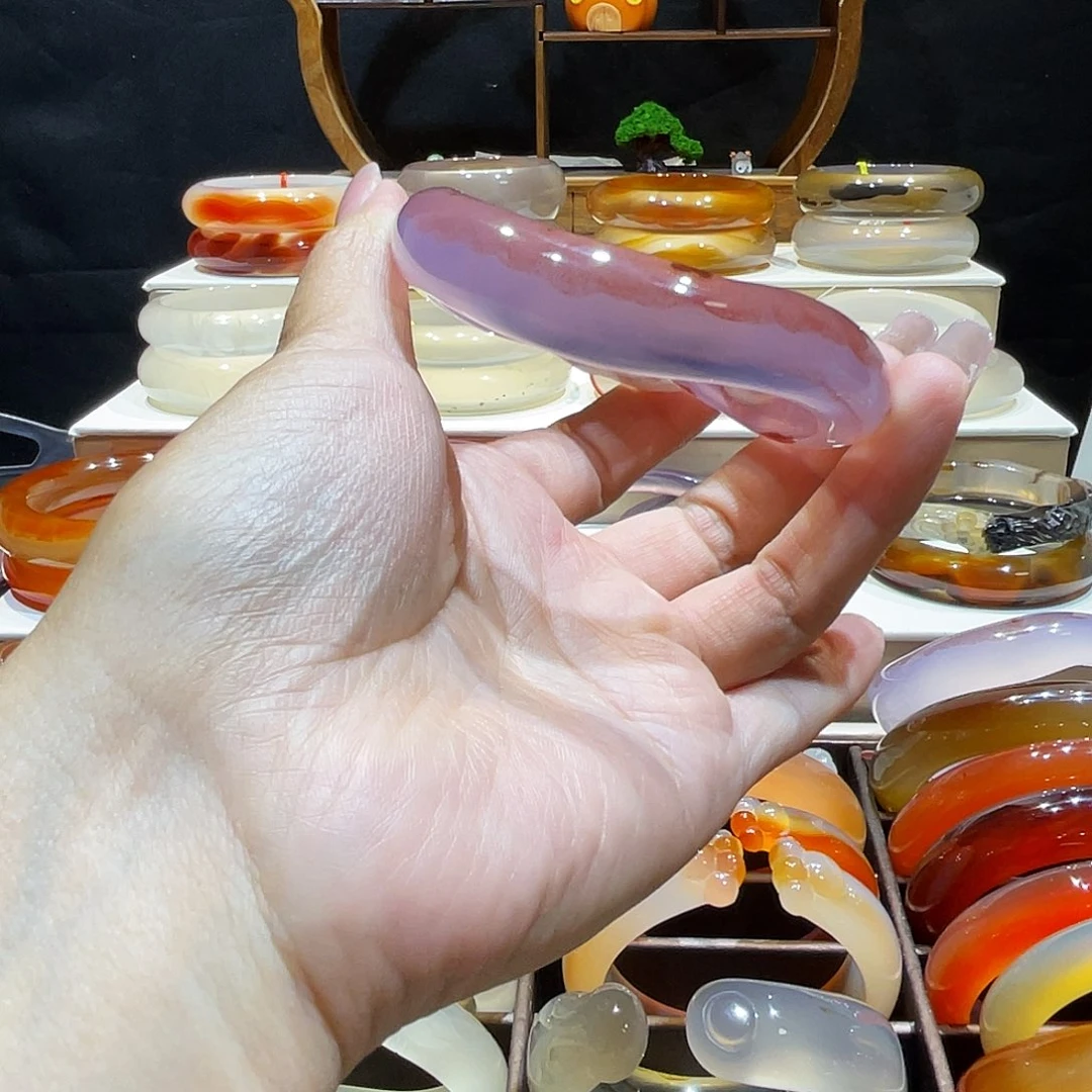 玛瑙/玉髓未镶嵌手镯