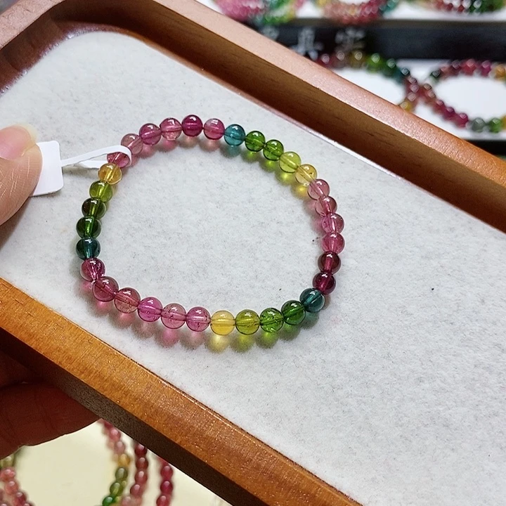 碧玺手链未镶嵌碧玺手链5.4毫米