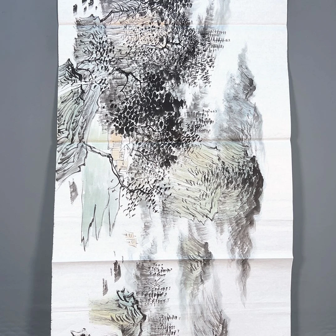 国画484 花鸟和蝴蝶在这里生活