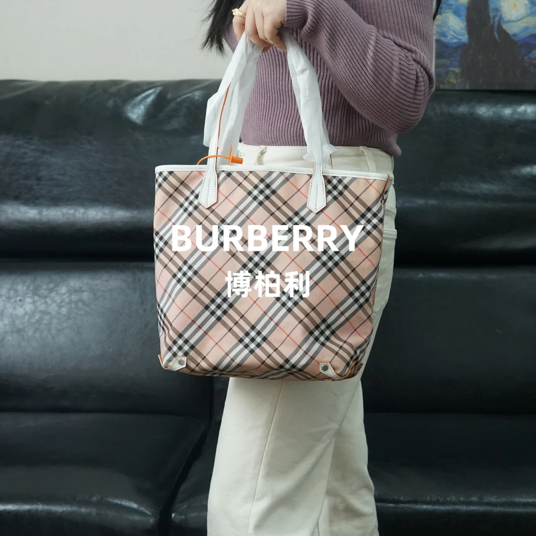 95新 BURBERRY/博柏利 巴宝莉/格纹单肩包/FYFC11515251/5251