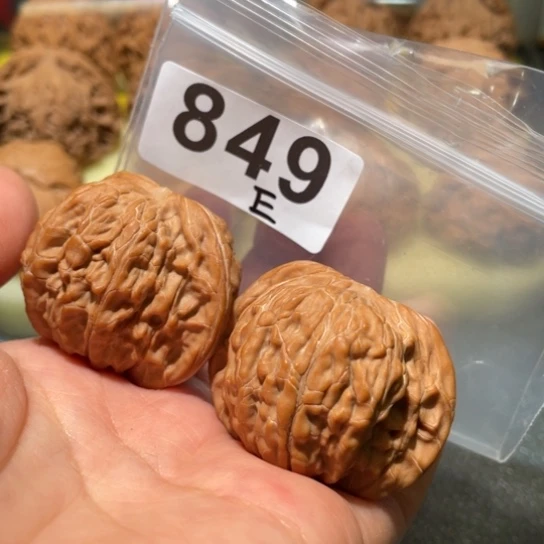 1***啦文玩核桃把件磨盘42