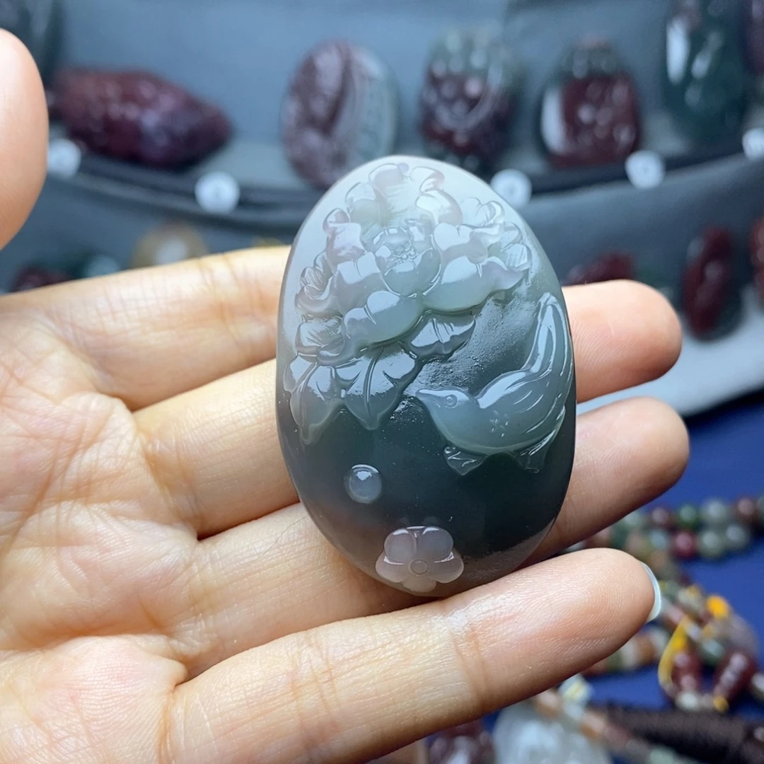 玛瑙/玉髓吊坠(不含链)未镶嵌