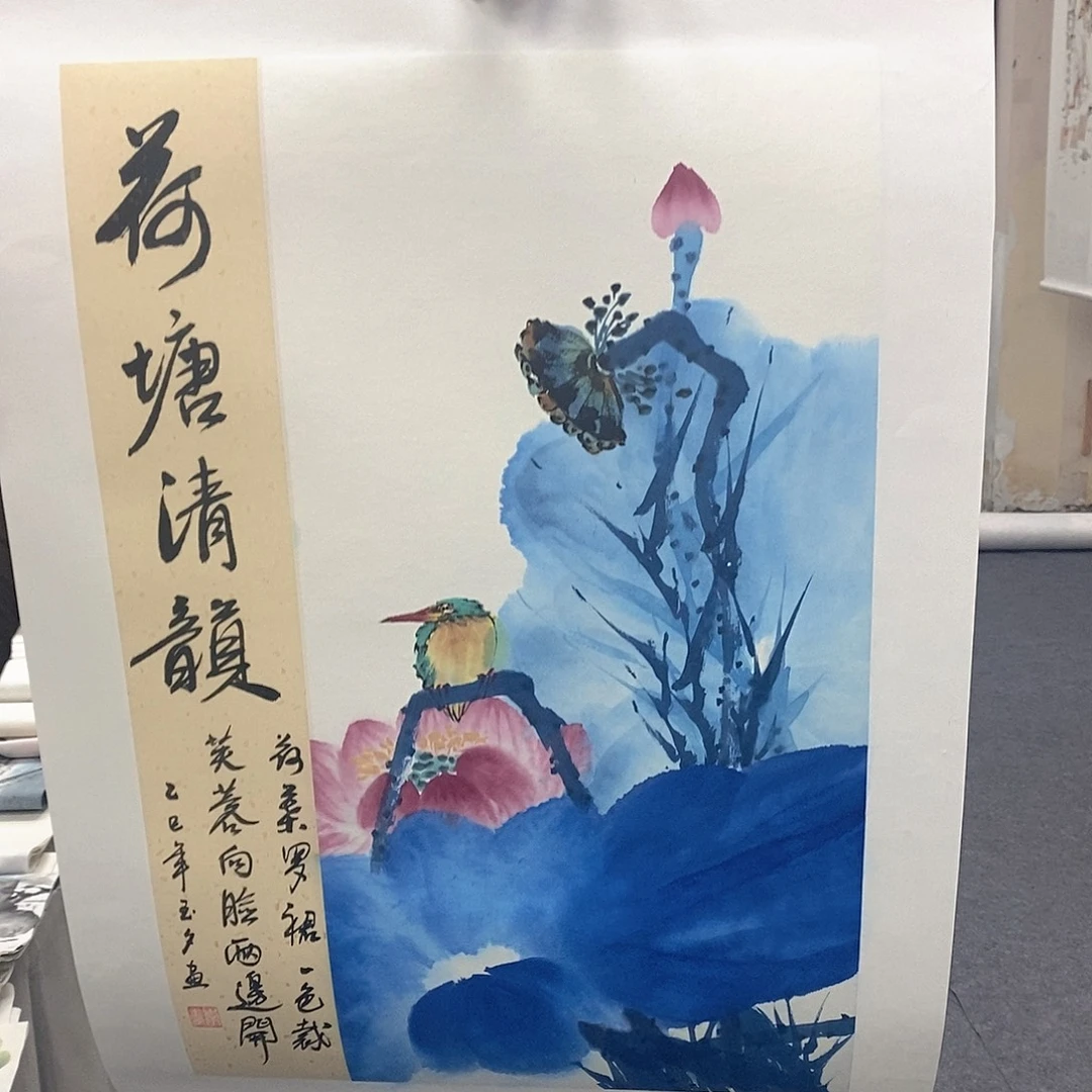 国画国画作品手绘