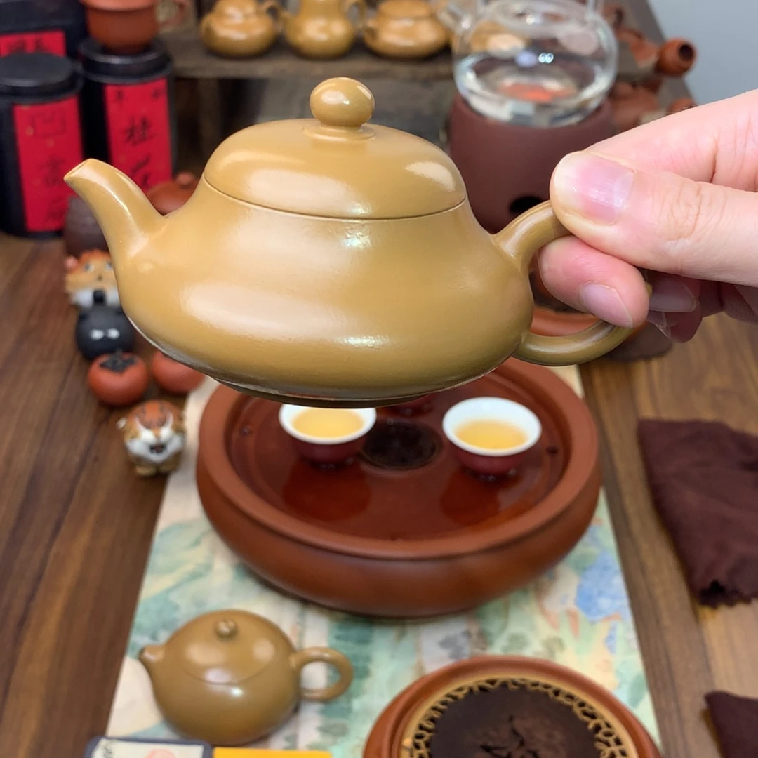 黄金段泥玉汝壶100cc