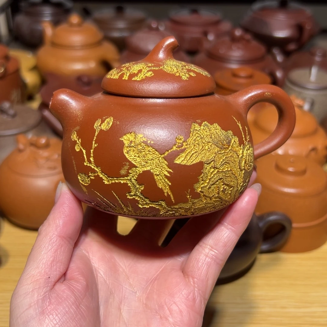 茶壶紫砂宜兴紫砂原矿紫砂200