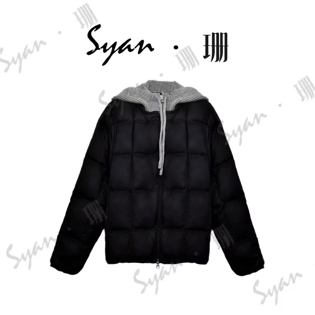 Syan【暖宝宝】白鸭绒新款冬季时尚百搭高级轻奢女士休闲羽绒服