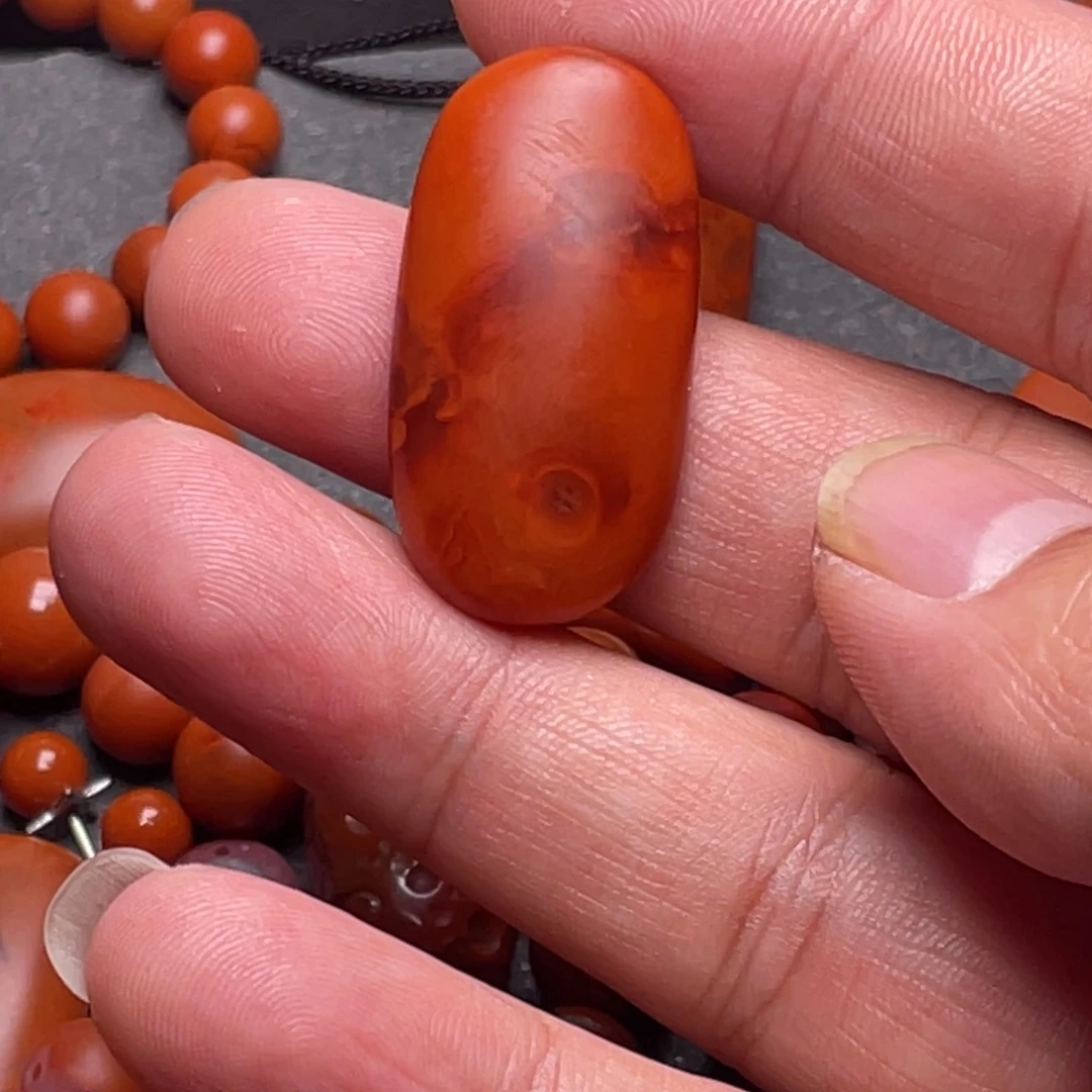 V***_南红玛瑙未镶嵌吊坠