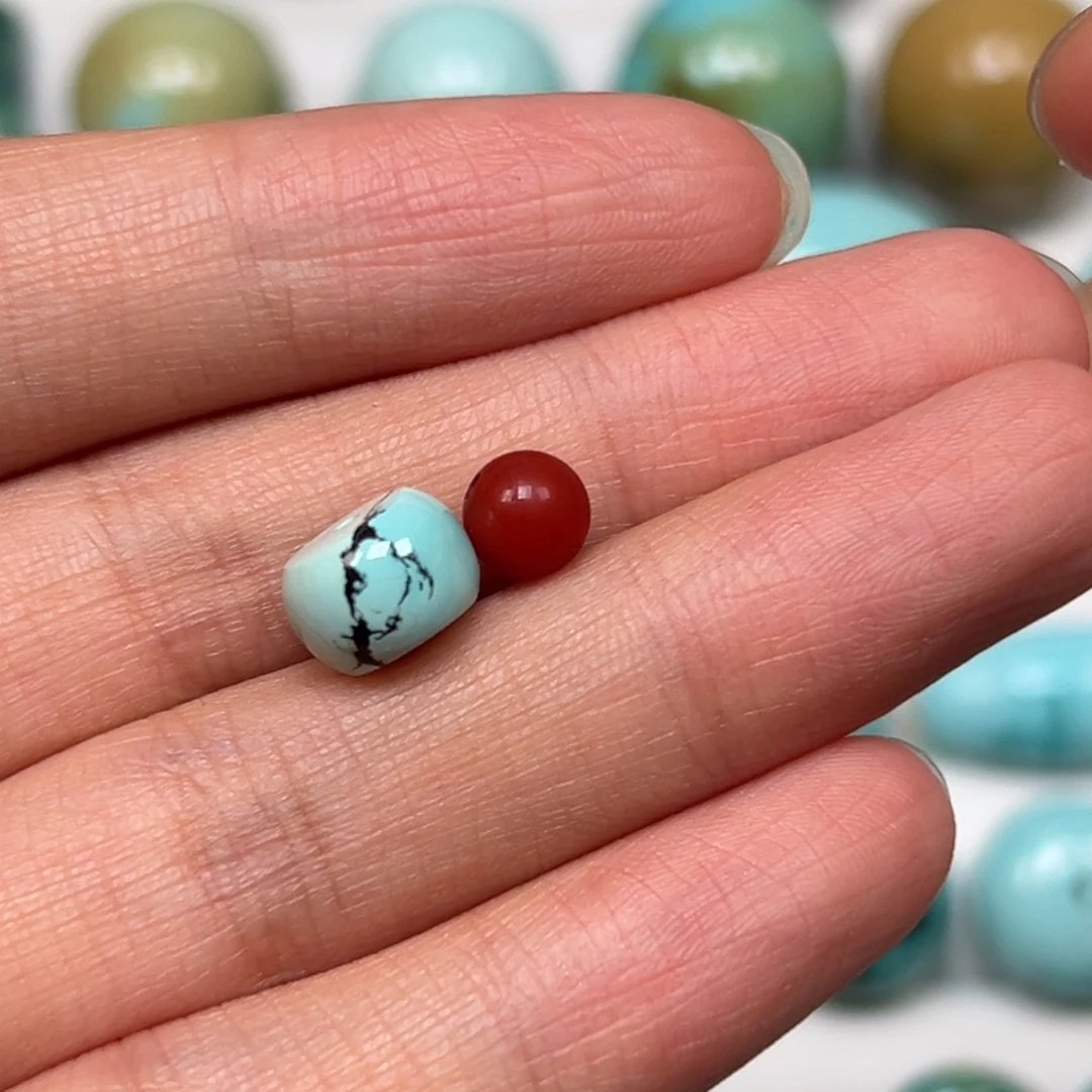 小***虫南红玛瑙未镶嵌珠宝奇石