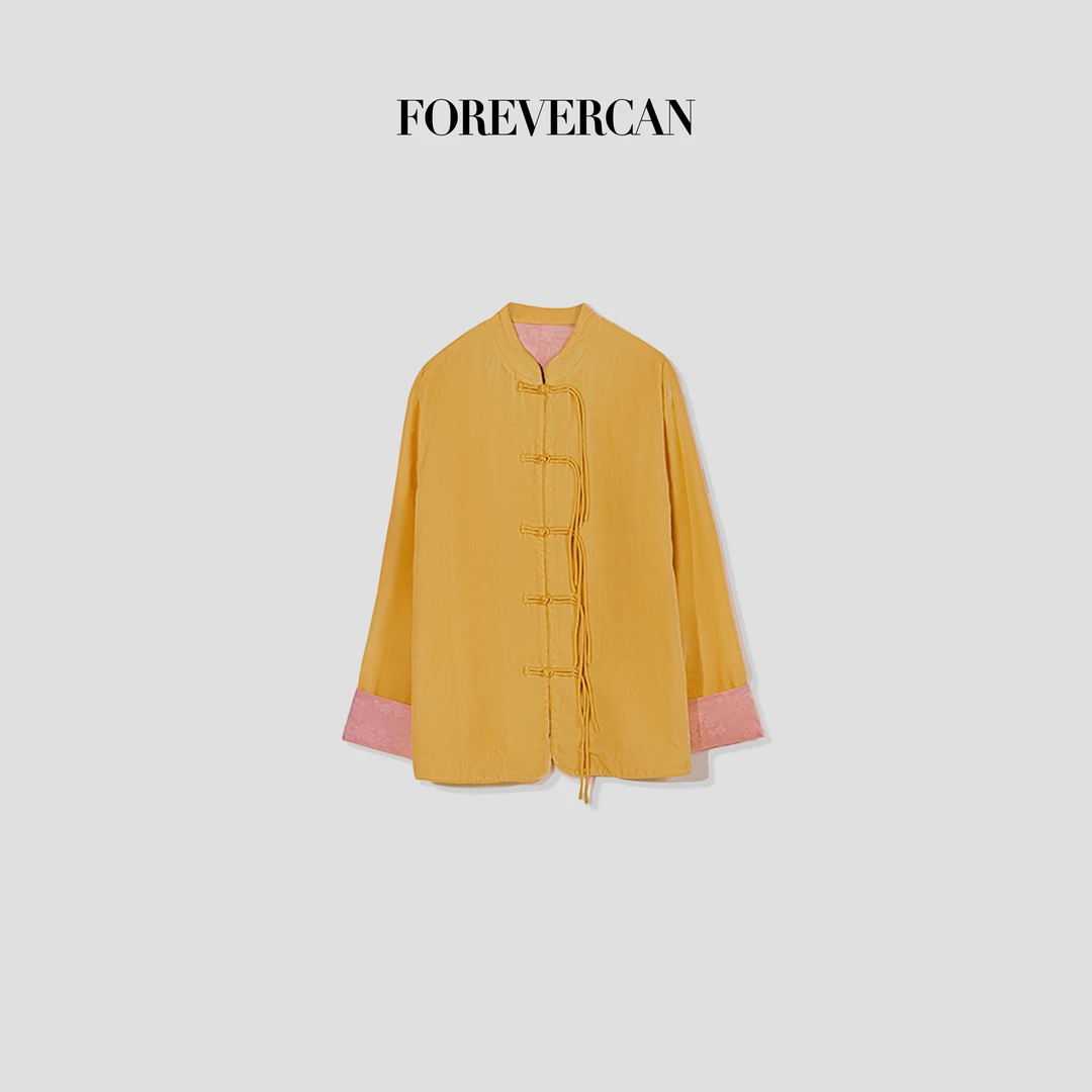 FOREVERCAN“初尧”杨幂同款 新中式手工盘扣外套 SC20997