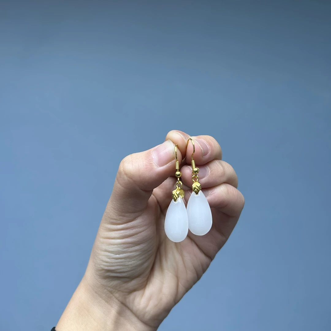 高货水滴diy耳钩