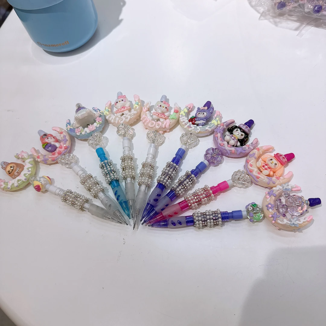 A-6537 td 混色1支自动铅笔 发圈