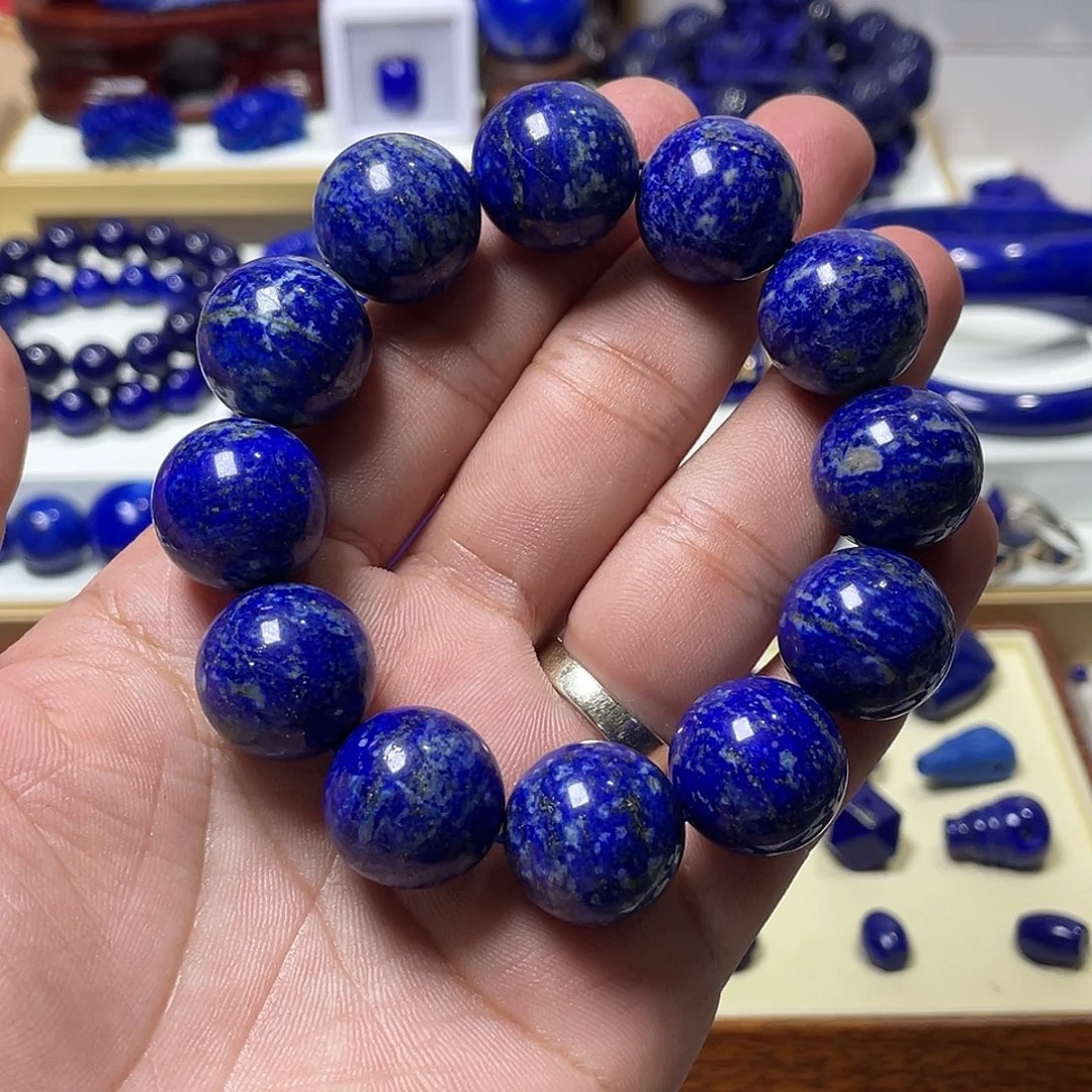 杰***杰青金石未镶嵌18mm手串