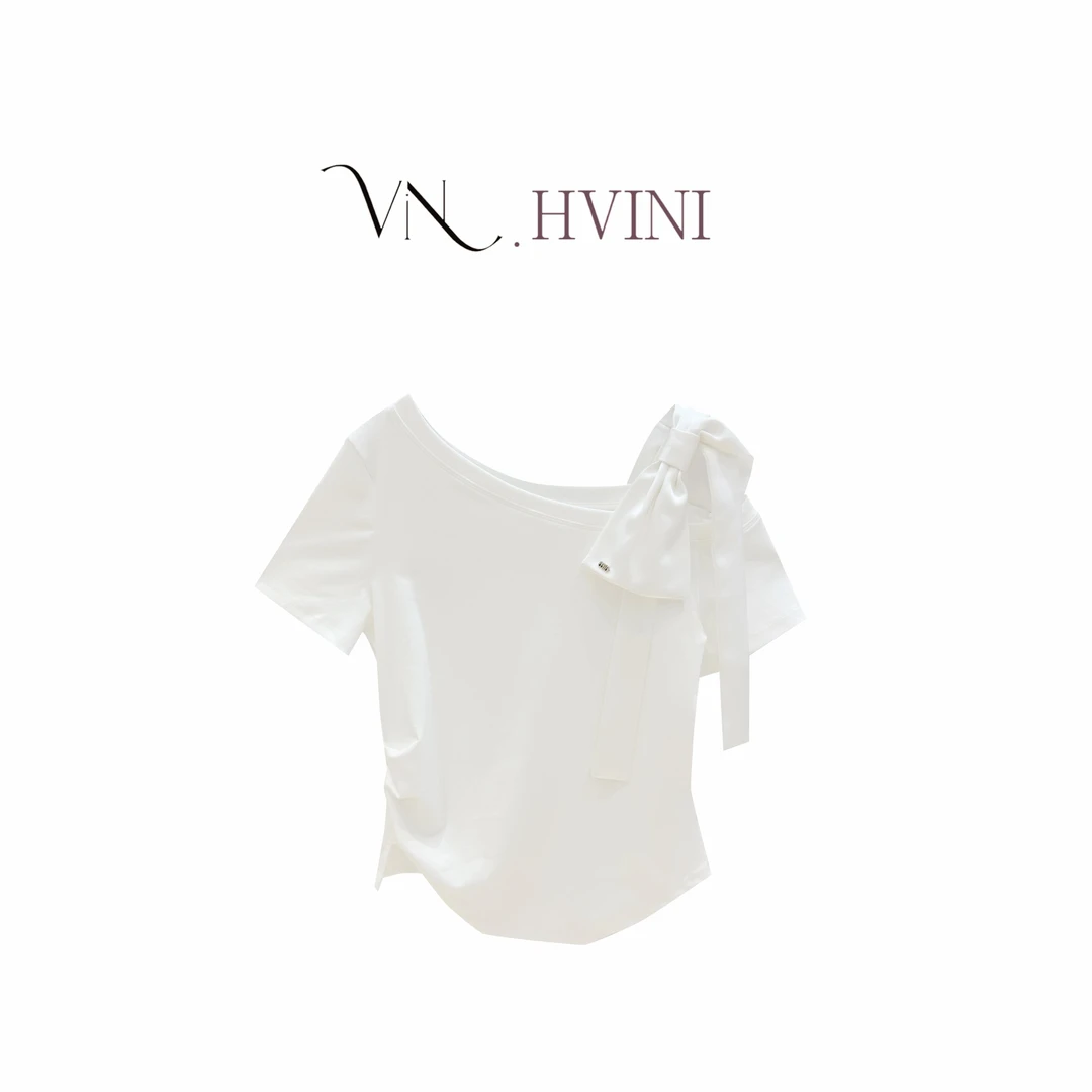 【绮丽华裳】2025夏季新款时尚百搭休闲设计师气质上衣L4691