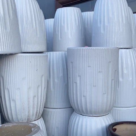 低腰白钢琴中号 口26/33