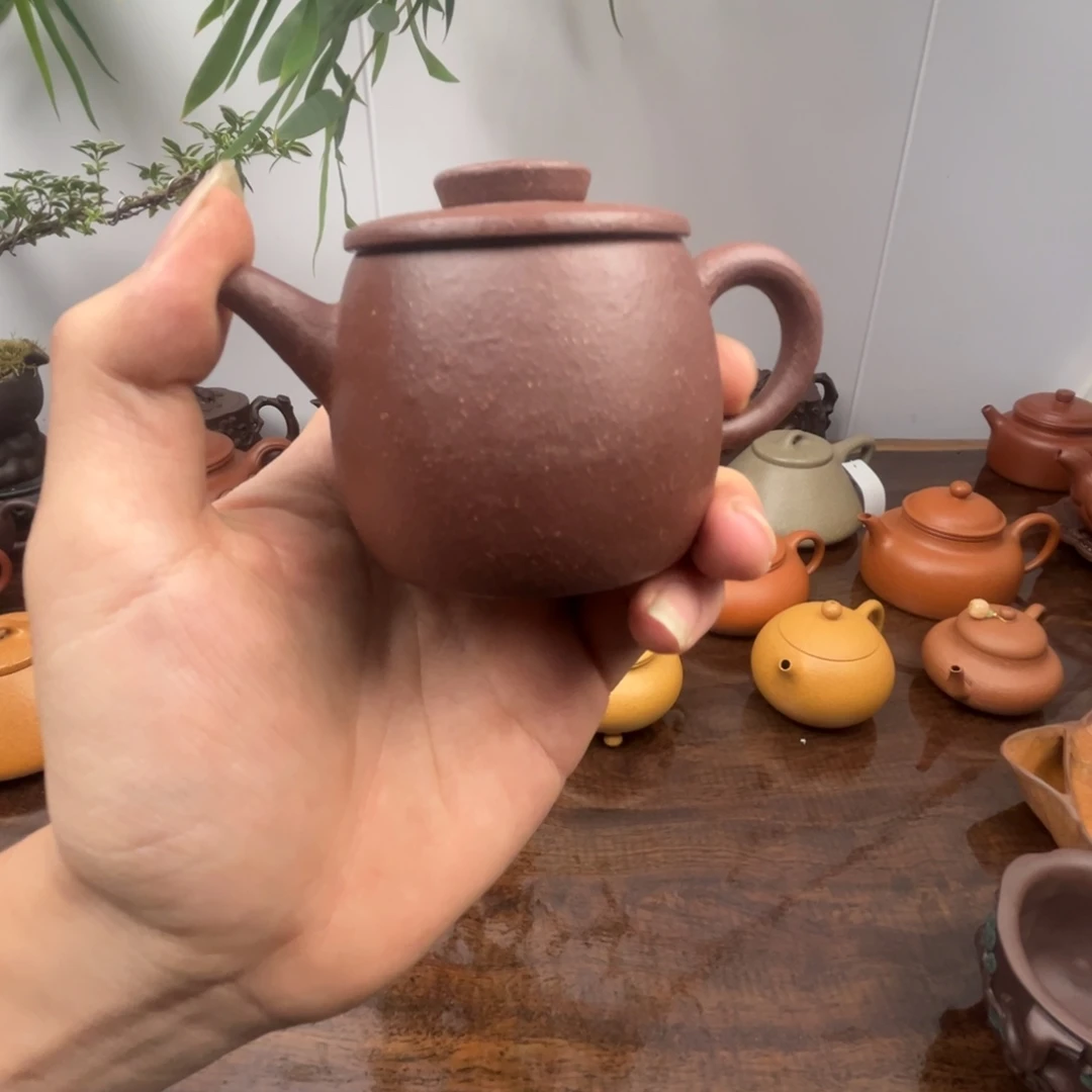 茶宠紫砂紫泥紫砂壶