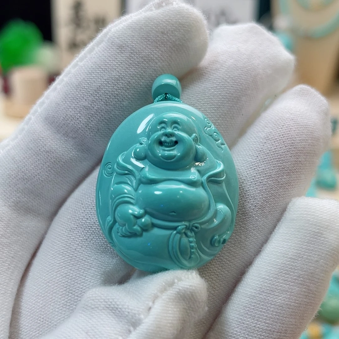 绿松石珠宝奇石未镶嵌