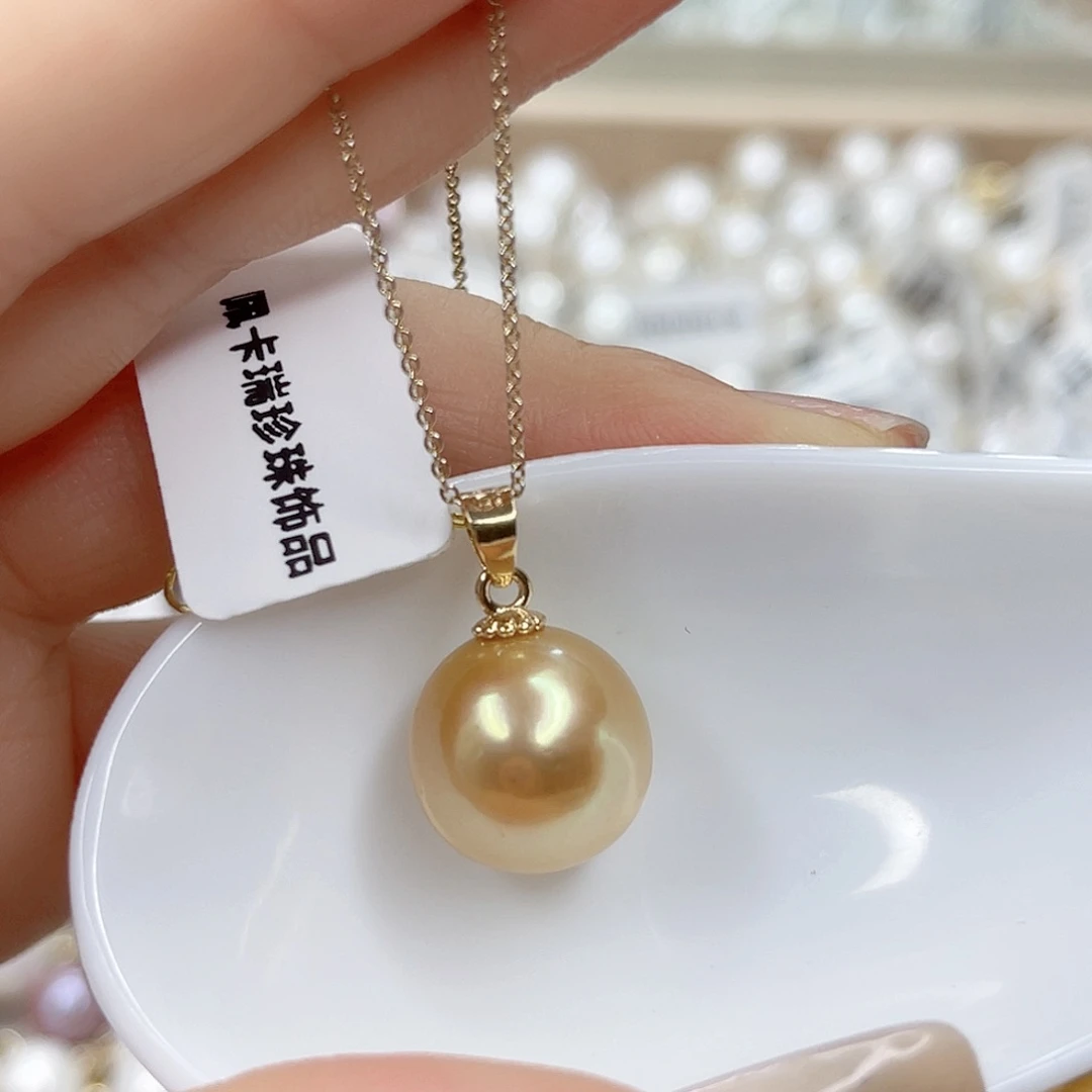 淡水珍珠合金吊坠(赠链)