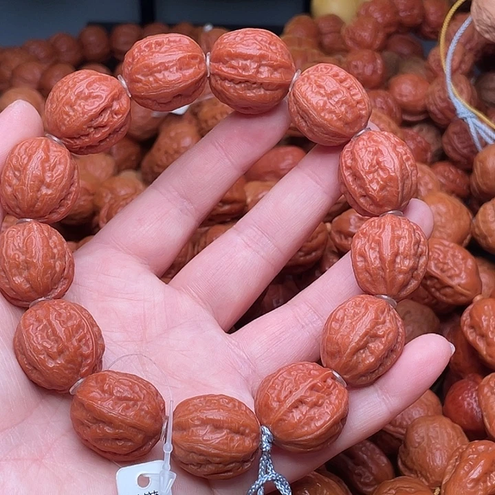 文玩核桃手串小八楞