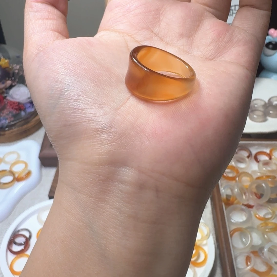 未镶嵌戒指玛瑙/玉髓579港21