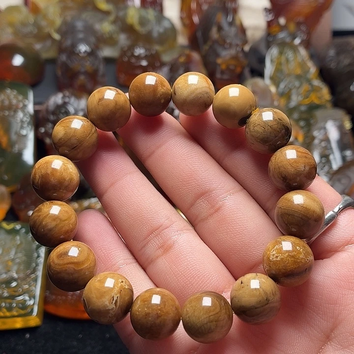 琥珀未镶嵌颈饰13➕白根100