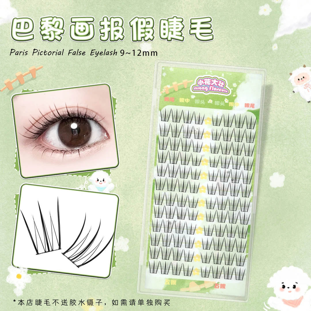 【小花大壮】巴黎画报百搭新手假睫毛