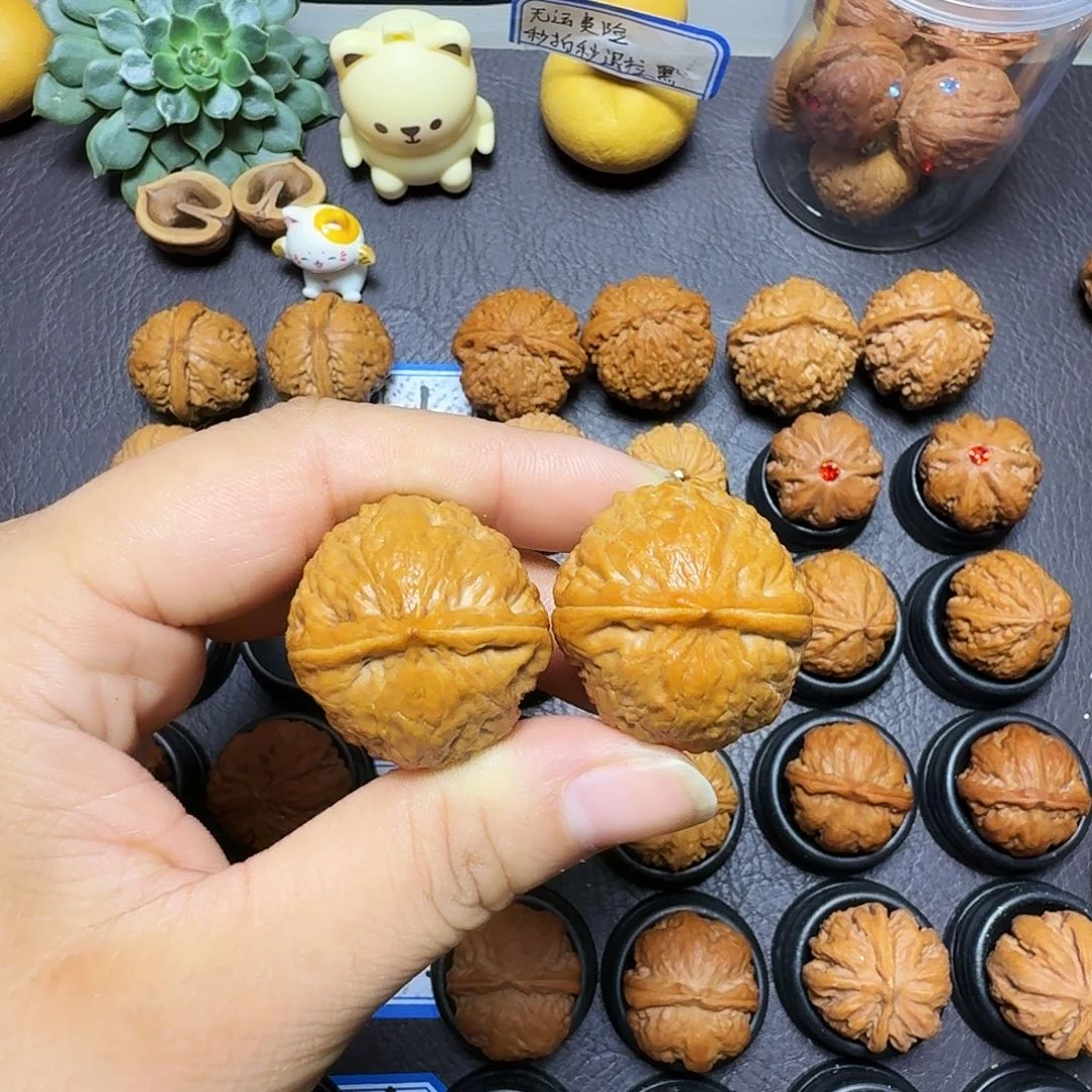 文玩核桃把件31尺全品蛇皮球002