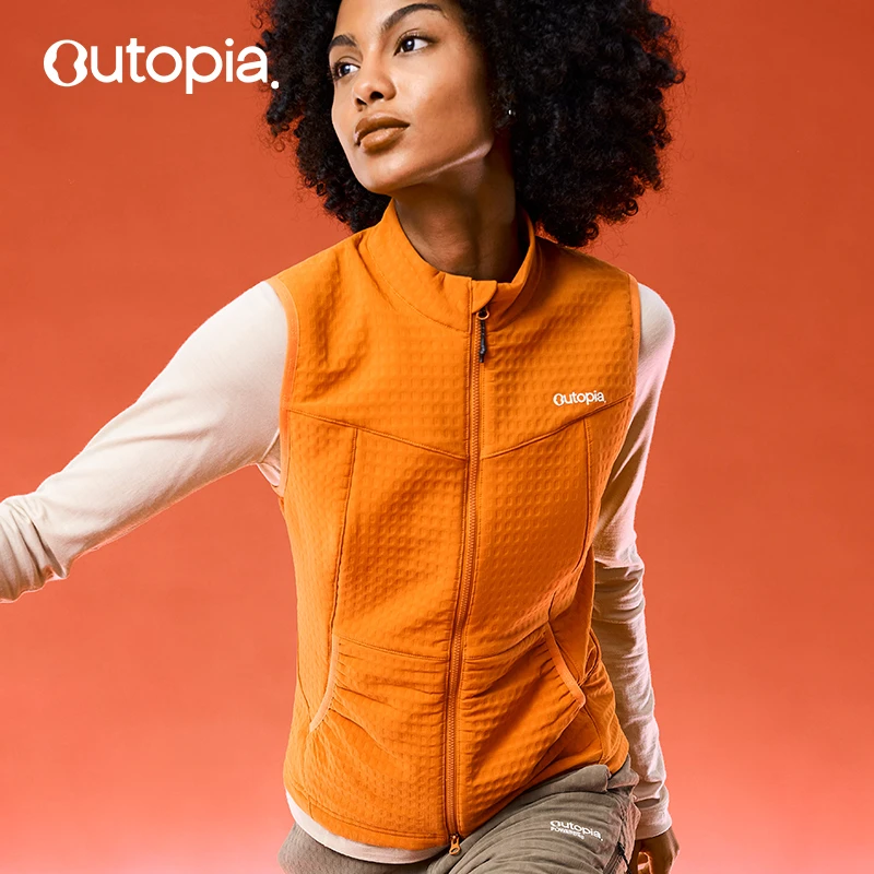 Outopia Storm Thermo|风暴软壳 防泼水加绒保暖女士运动软壳马甲