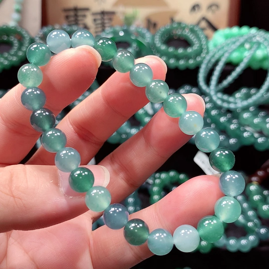 未镶嵌手链翡翠卡8