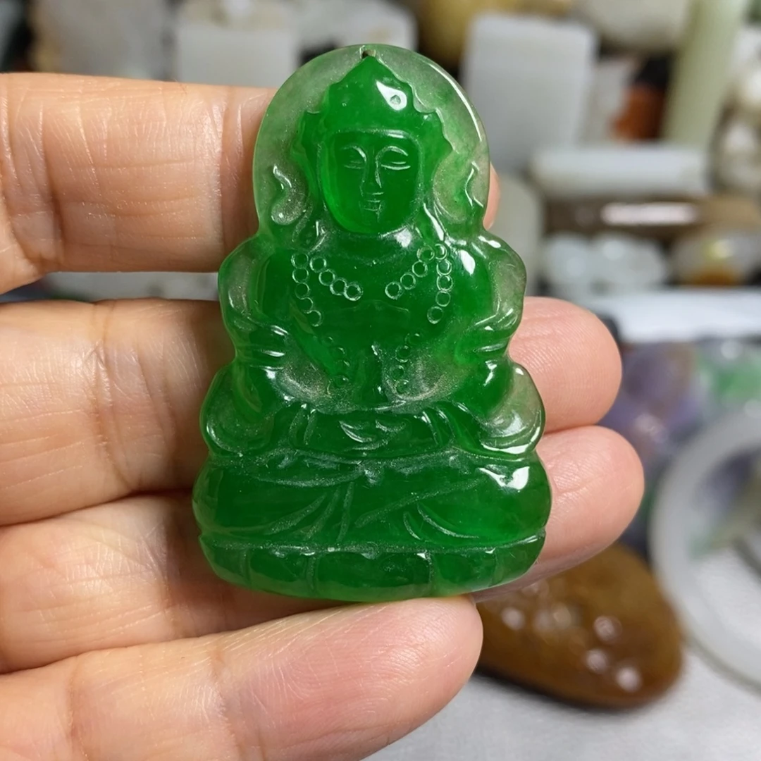 颈饰未镶嵌和田玉（糖玉）