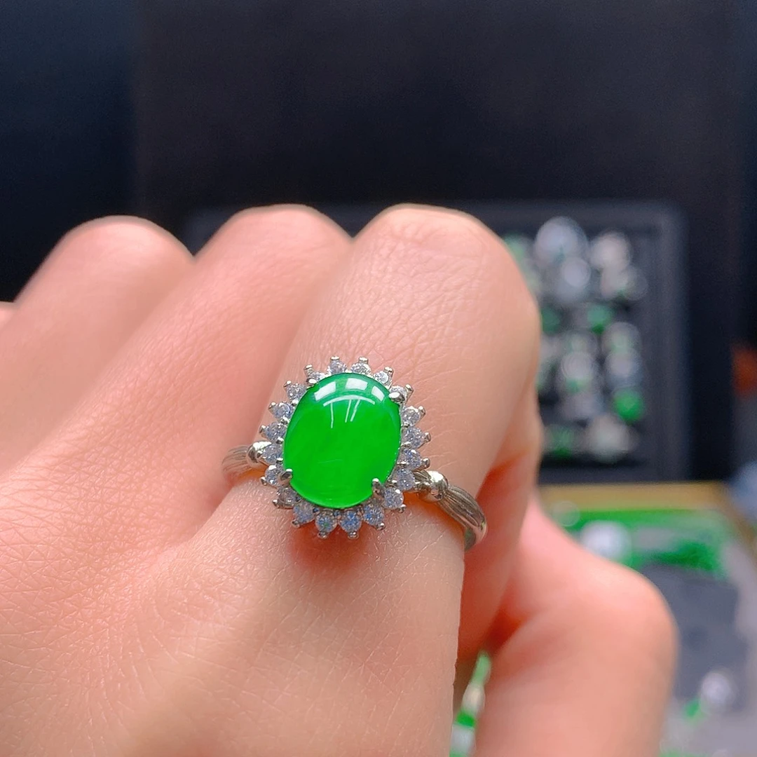 未镶嵌戒指翡翠天然翡翠