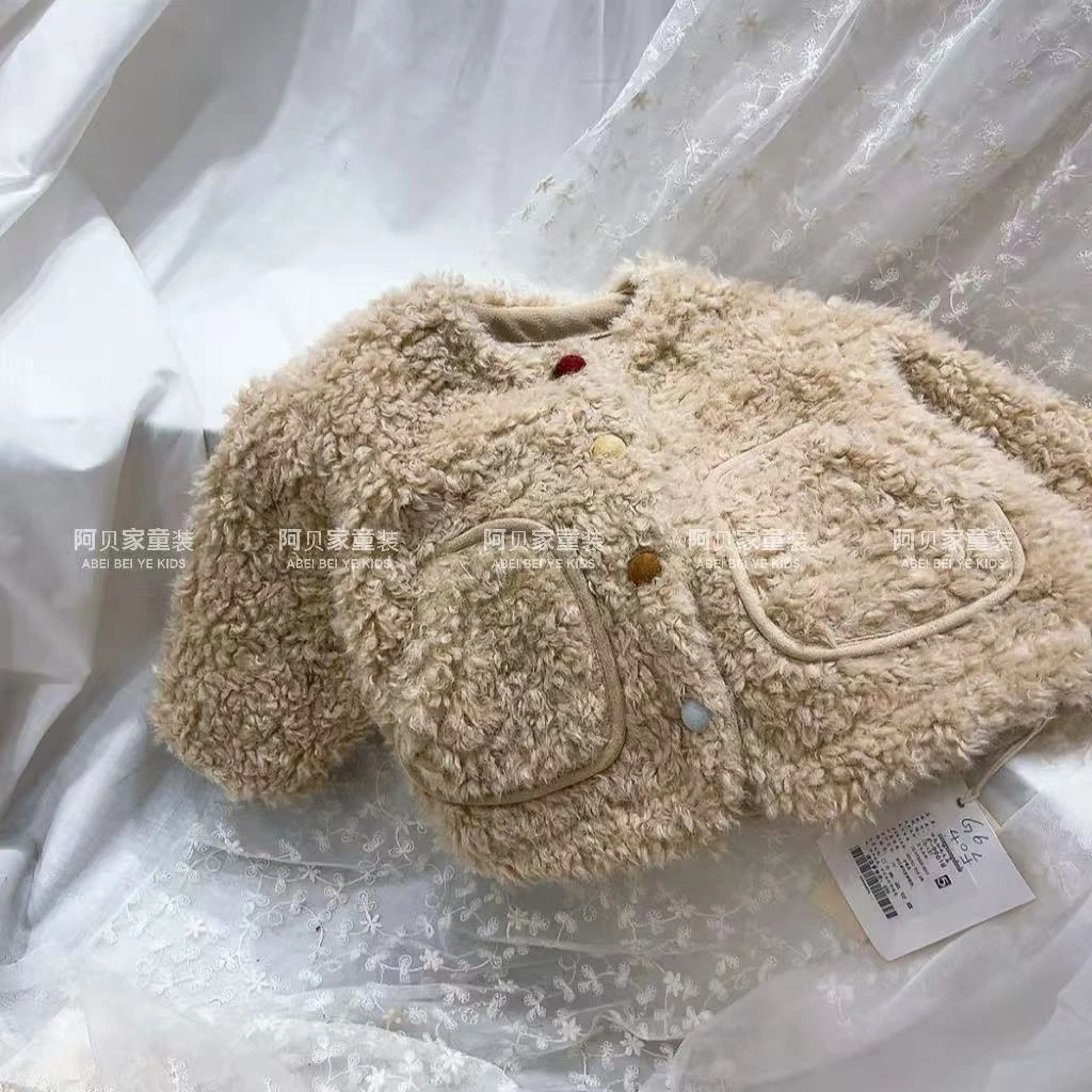【G6】熊家99618毛毛外套童装