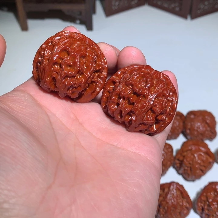 文玩核桃把件苹果20